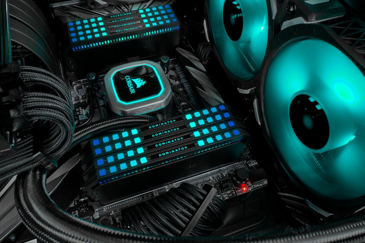 [21/02/2019] Corsair Dominator Platinum RGB: Schnellster DDR4-4800-RAM mit RGB-LEDs (30)