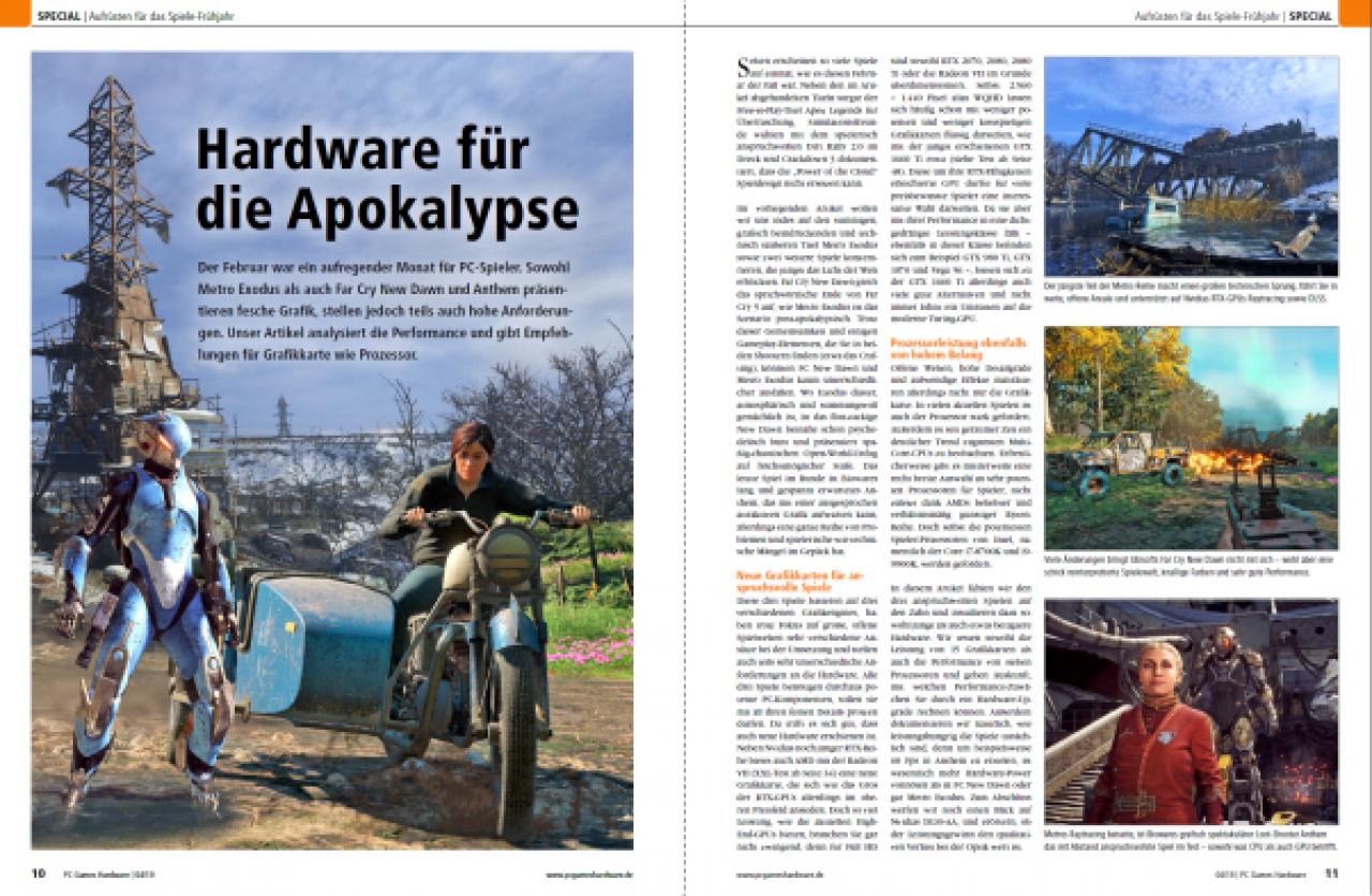[26/02/2019] Die neue PCGH #222: Hardware für die Apokalypse