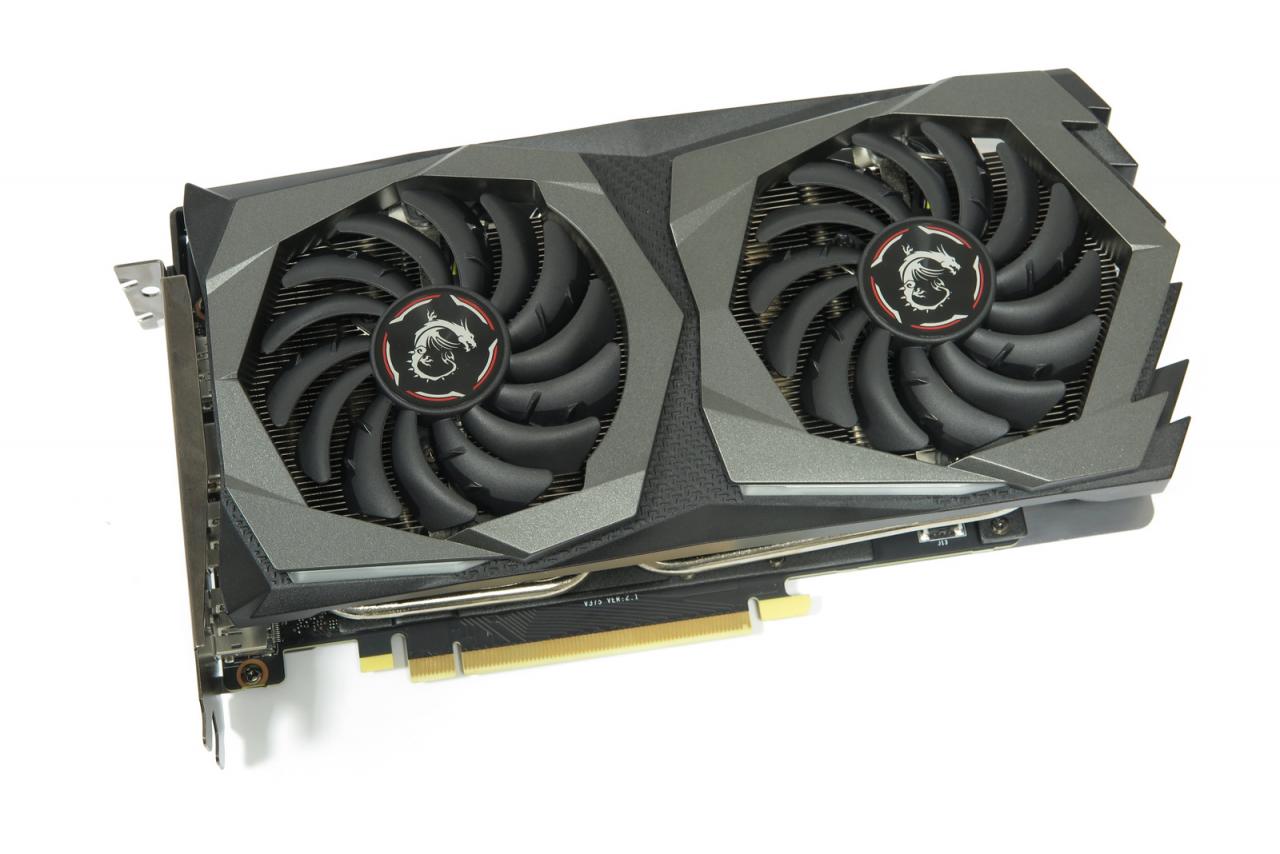 [22/02/2019] MSI Geforce GTX 1660 Ti Gaming X 6G: Überdurchschnittlich leise und schnell; edle Backplate aus gebürstetem Aluminium.