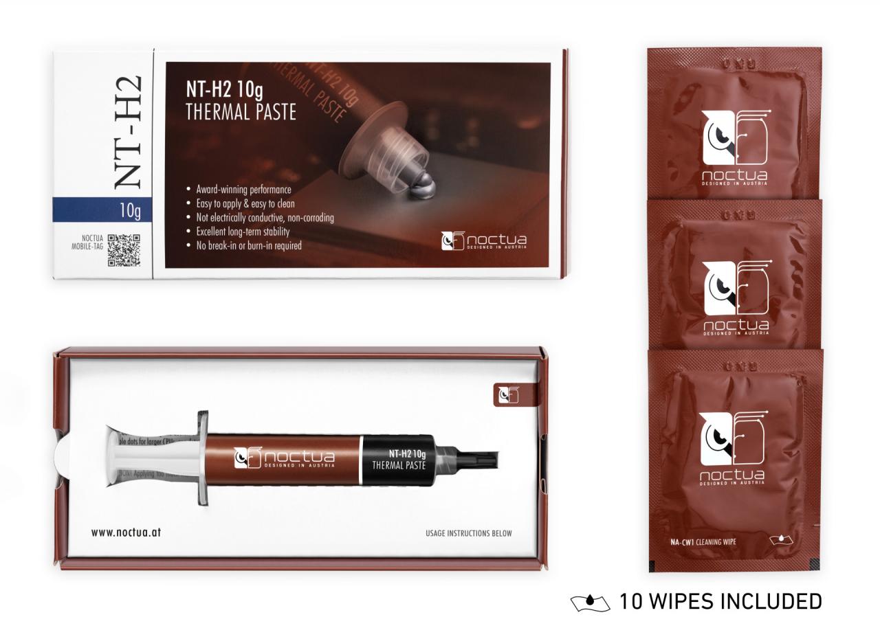 [01/02/2019] Noctua NT-H2-Wärmeleitpaste: Nach 12 Jahren um 2 °C verbessert (7)