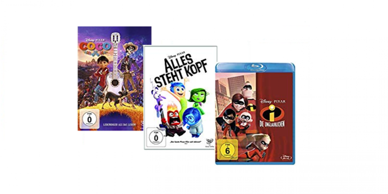 [07/02/2019] Die besten Deals des Tages: Pixar-Filme reduziert und Asus Geforce 1070 inklusive zwei Spielecodes für 349 Euro (1)