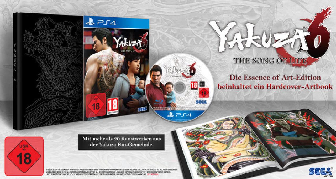 [07/02/2019] Yakuza 6 inklusive Artbook für PS4 gibt es aktuell für 19,99 Euro.