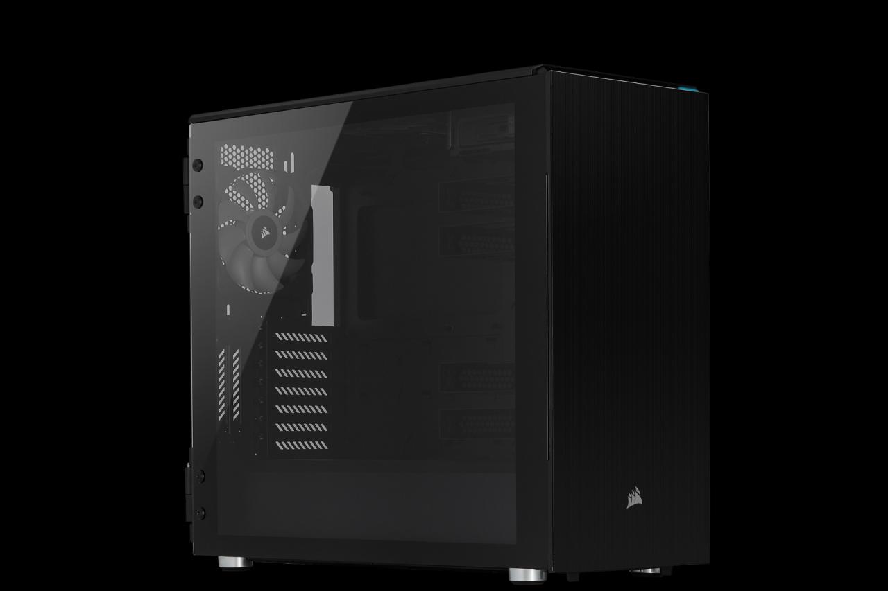 [12/03/2019] Corsair Carbide 678C: 5,25-Zoll-Schacht, Dämmung, Fronttür, Hartglas und USB 3.1 kombiniert (1)