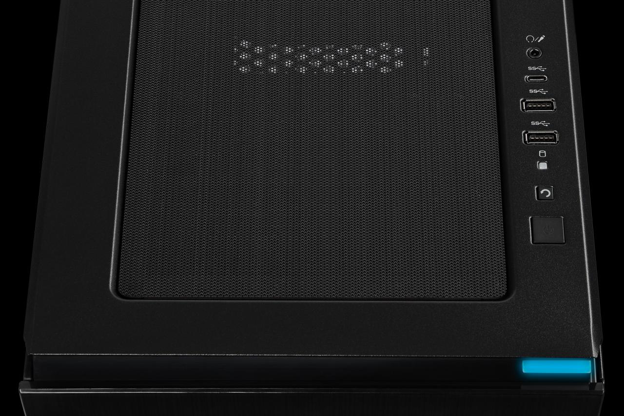 [12/03/2019] Corsair Carbide 678C: 5,25-Zoll-Schacht, Dämmung, Fronttür, Hartglas und USB 3.1 kombiniert (25)