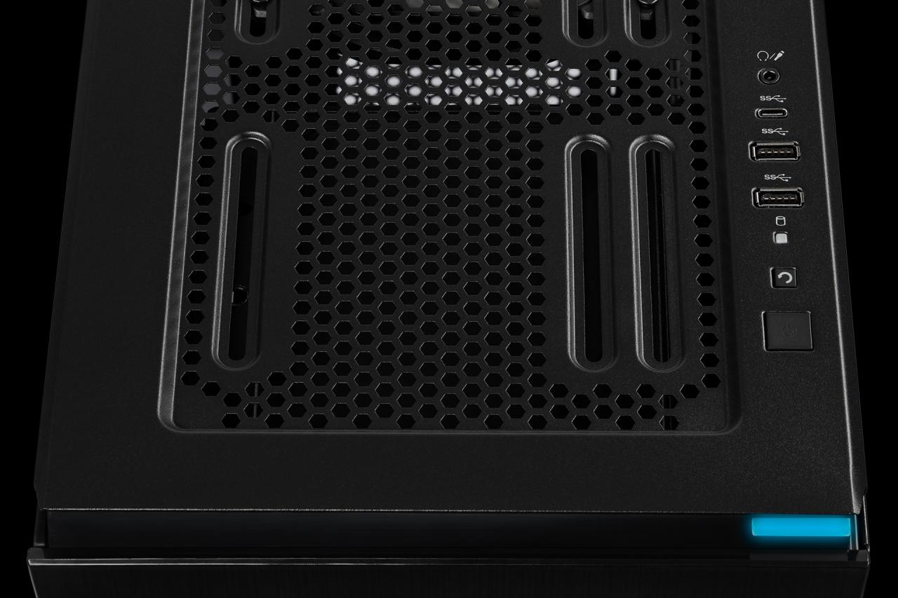 [12/03/2019] Corsair Carbide 678C: 5,25-Zoll-Schacht, Dämmung, Fronttür, Hartglas und USB 3.1 kombiniert (26)