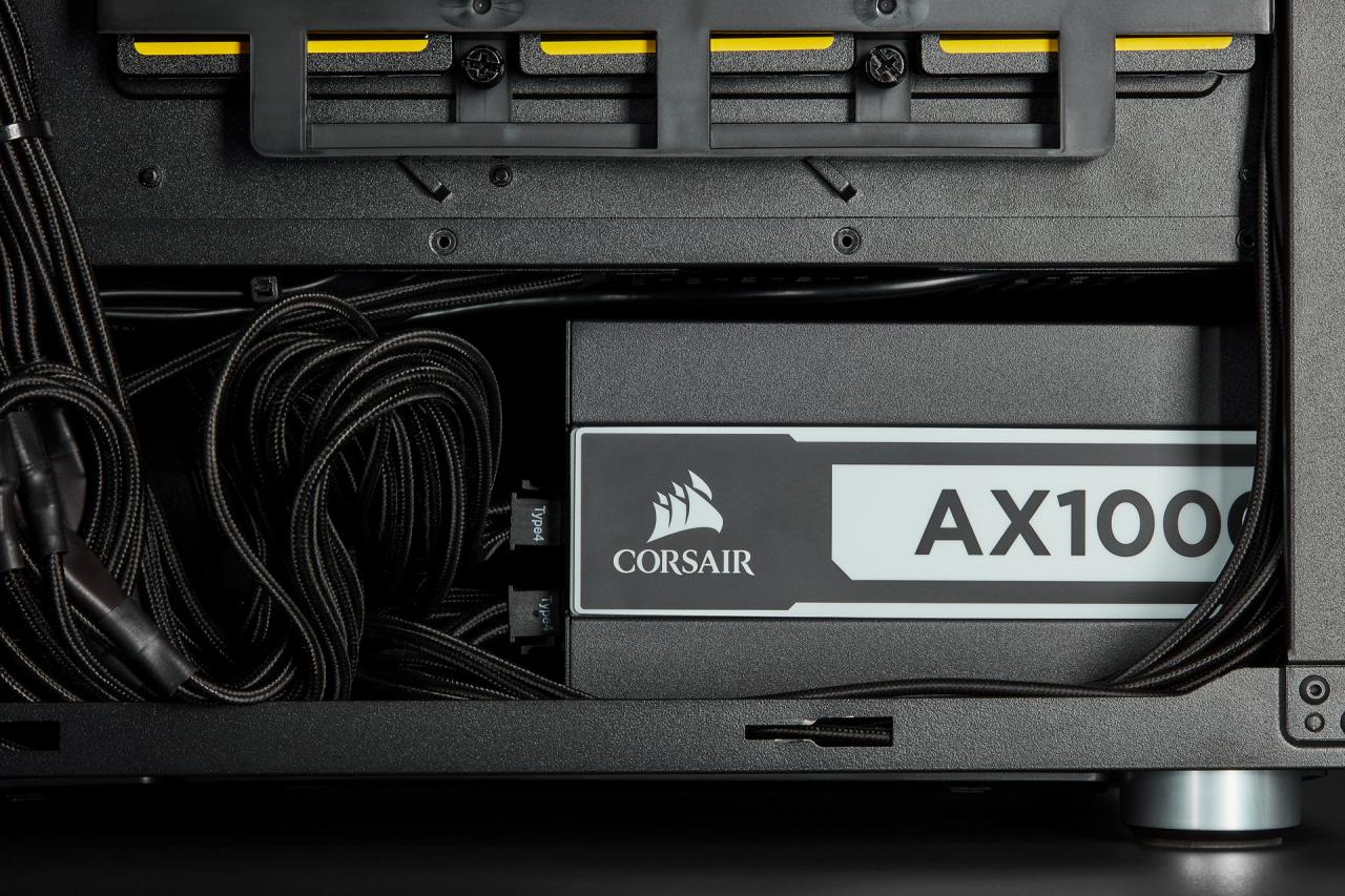 [12/03/2019] Corsair Carbide 678C: 5,25-Zoll-Schacht, Dämmung, Fronttür, Hartglas und USB 3.1 kombiniert (71)