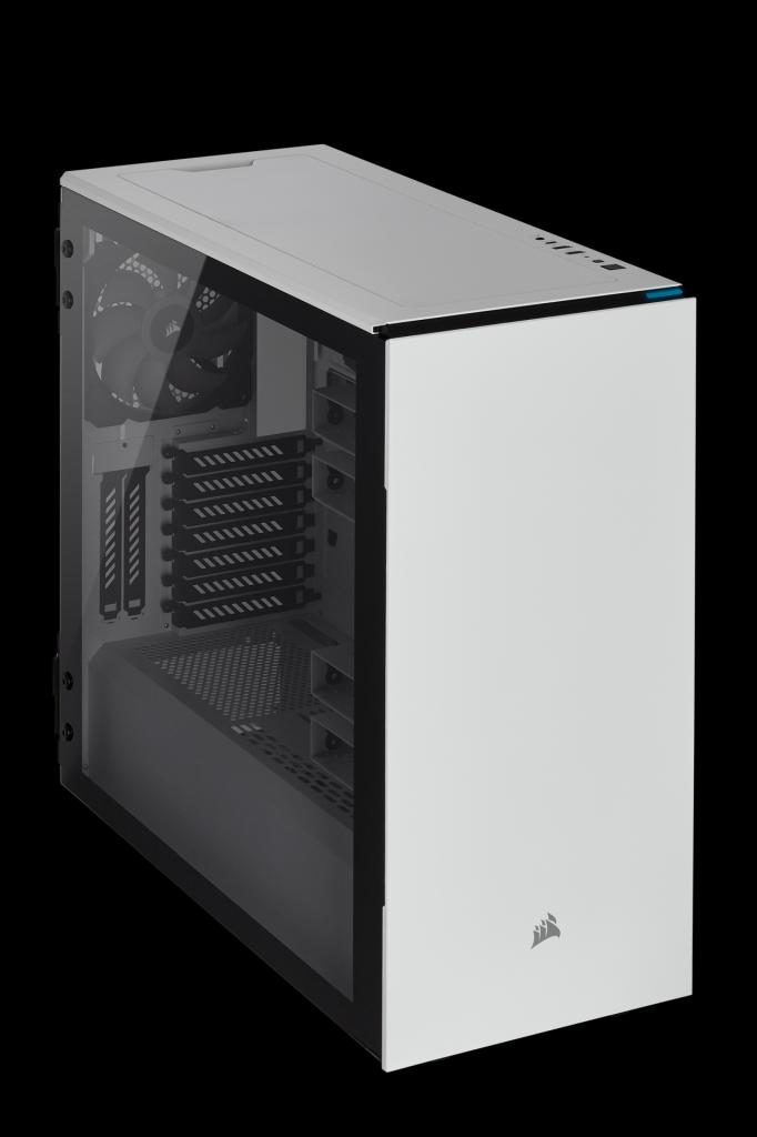[12/03/2019] Corsair Carbide 678C: 5,25-Zoll-Schacht, Dämmung, Fronttür, Hartglas und USB 3.1 kombiniert (87)