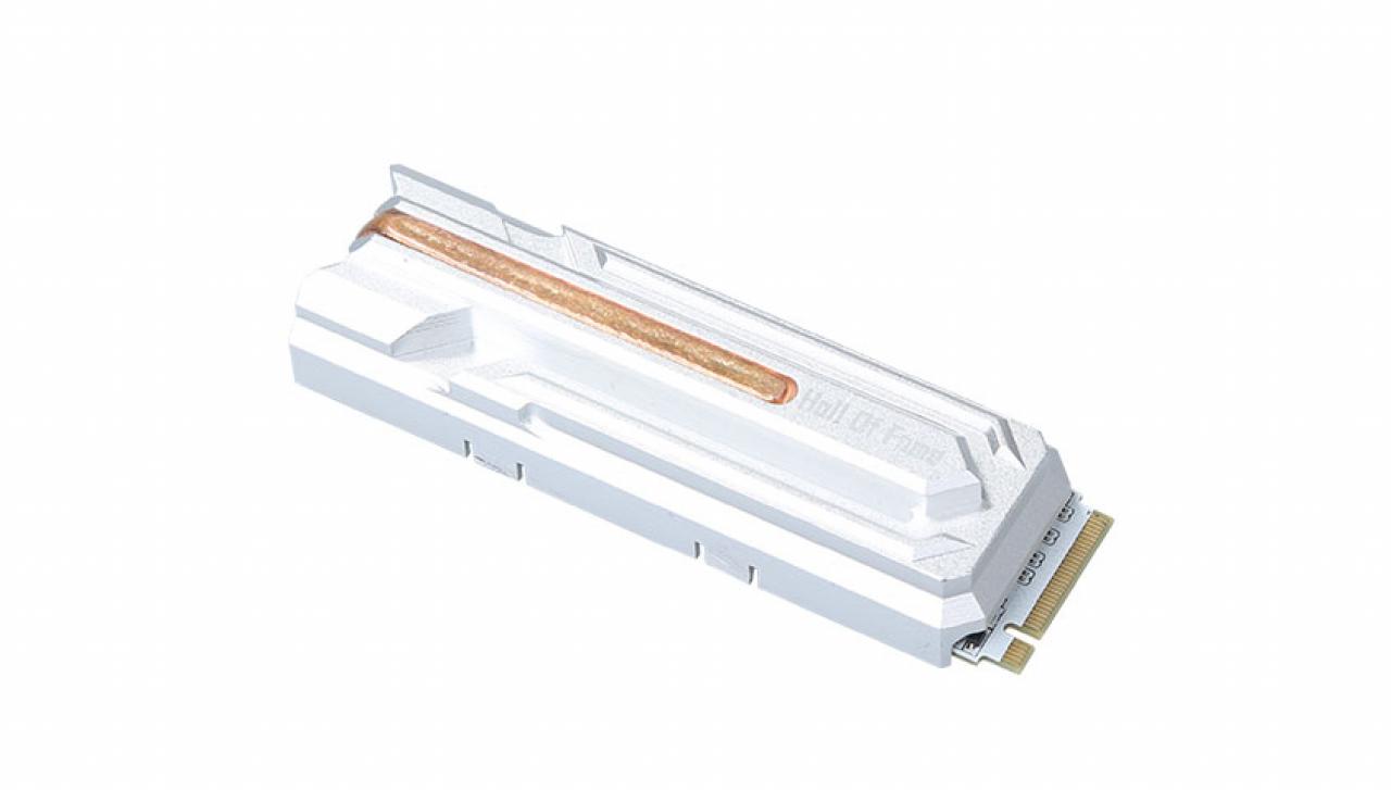 [29/03/2019] Galax-HOF-SSD: Weiße NVMe-SSDs, M.2-Version mit Heatpipe-Kühler (2)