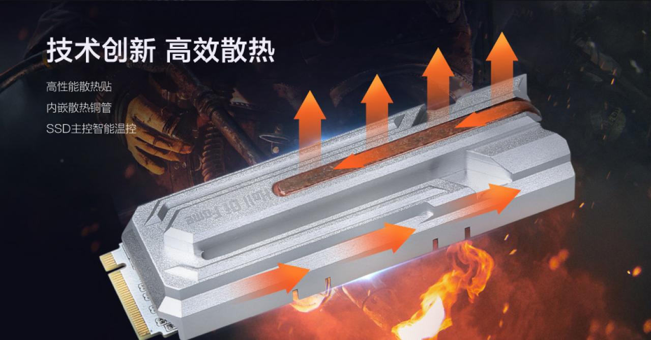 [29/03/2019] Galax-HOF-SSD: Weiße NVMe-SSDs, M.2-Version mit Heatpipe-Kühler (5)