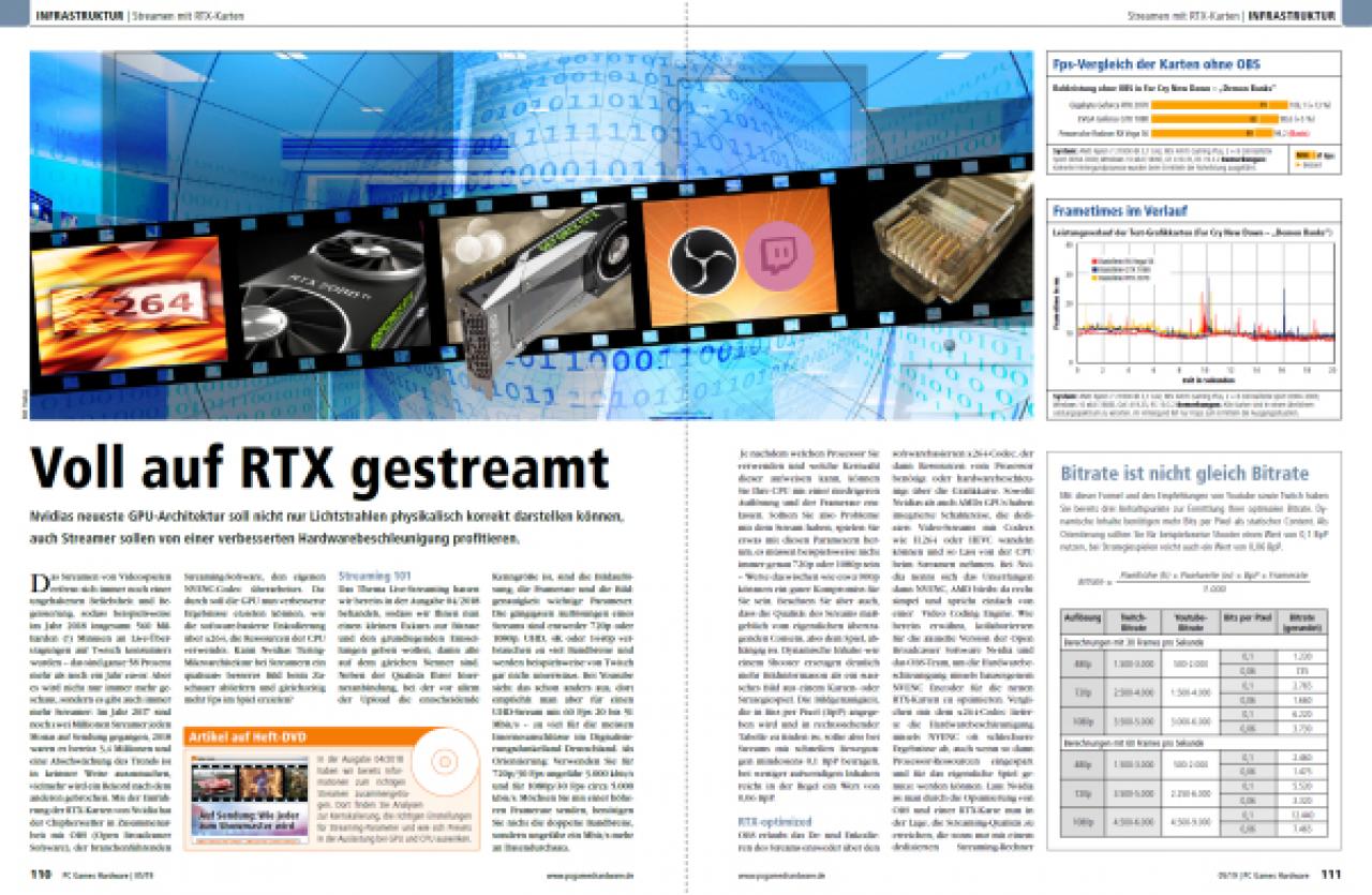 [27/03/2019] Streamen mit RTX-Karten
