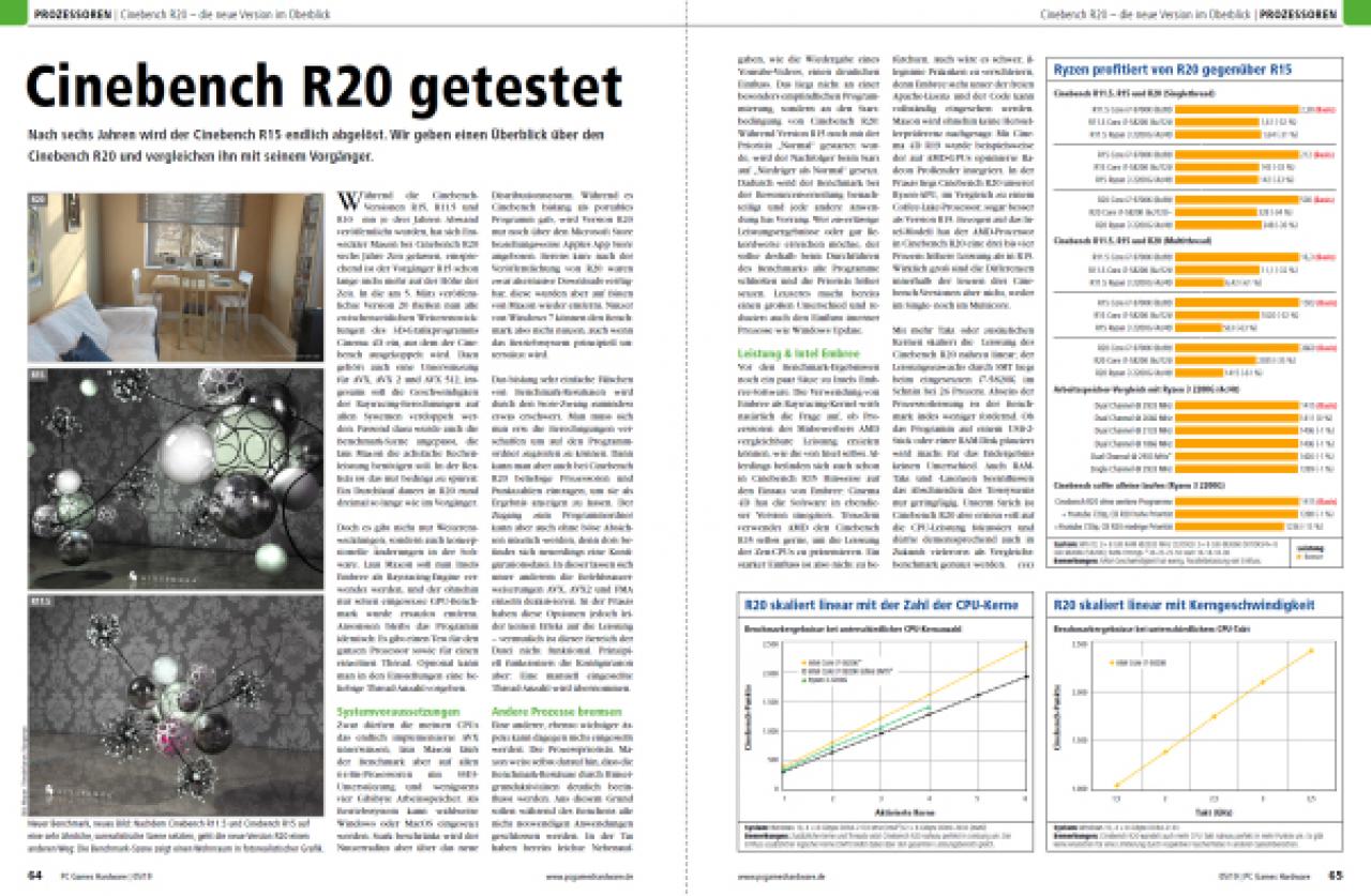 [27/03/2019] Cinebench R20