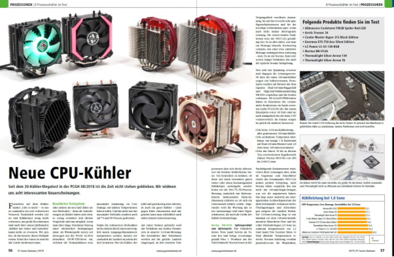 [27/03/2019] CPU-Kühler im Test