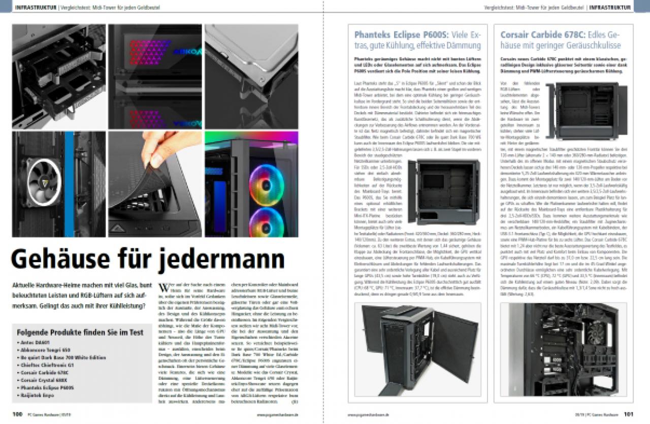 [27/03/2019] Midi-Gehäuse im Test