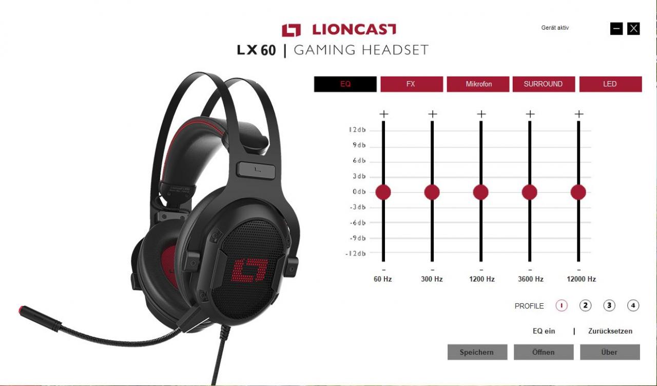 Lioncast LX60 - Software (1)