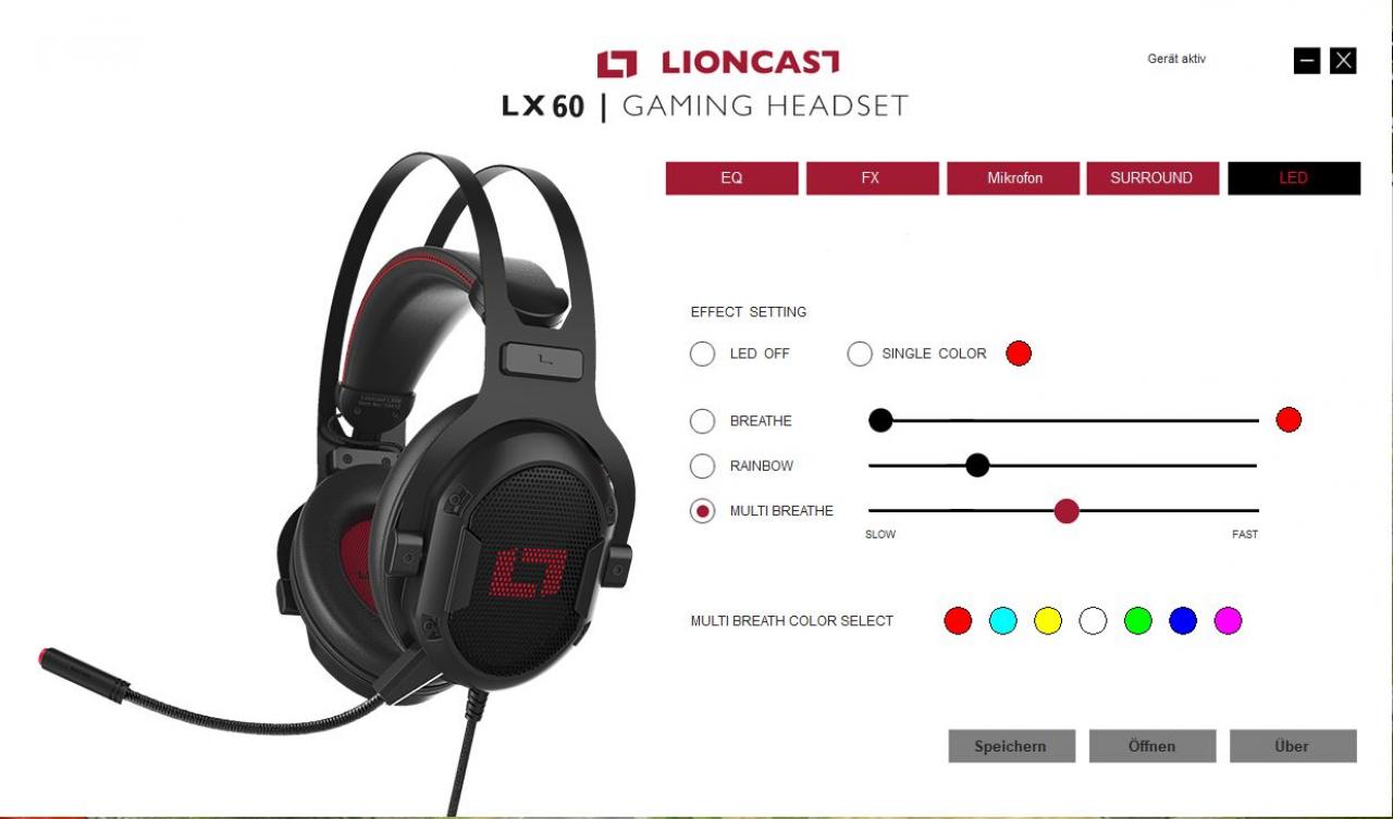 Lioncast LX60 - Software (5)