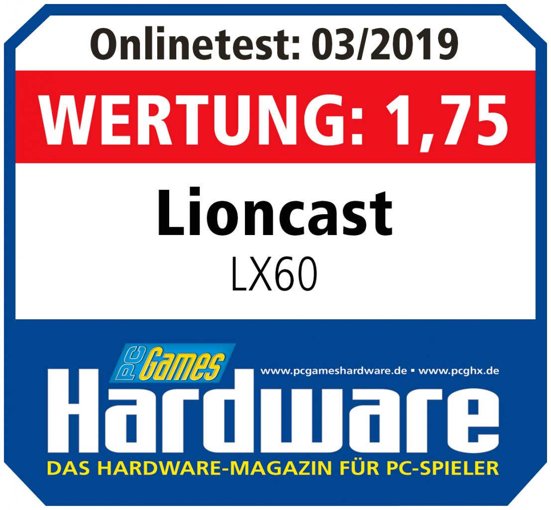 [27/03/2019] Lioncast LX60 - Wertung