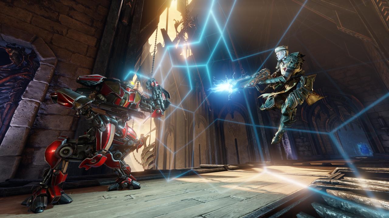 [24/03/2019] Bei Quake Champions handelt es sich, um die Reinkarnation des Klassikers von 2005, nur mit moderner Grafik. Beim Gameplay ist sich id Software treu geblieben und hat in Zusammenarbeit mit Bethesda Softworks diesen kompetitiven und intensive Shooter entwickelt.