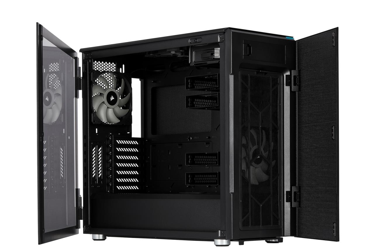 [11/03/2019] Corsair Carbide 678C: Corsairs neues Edelgehäuse mit geringer Geräuschkulisse im Test (29)