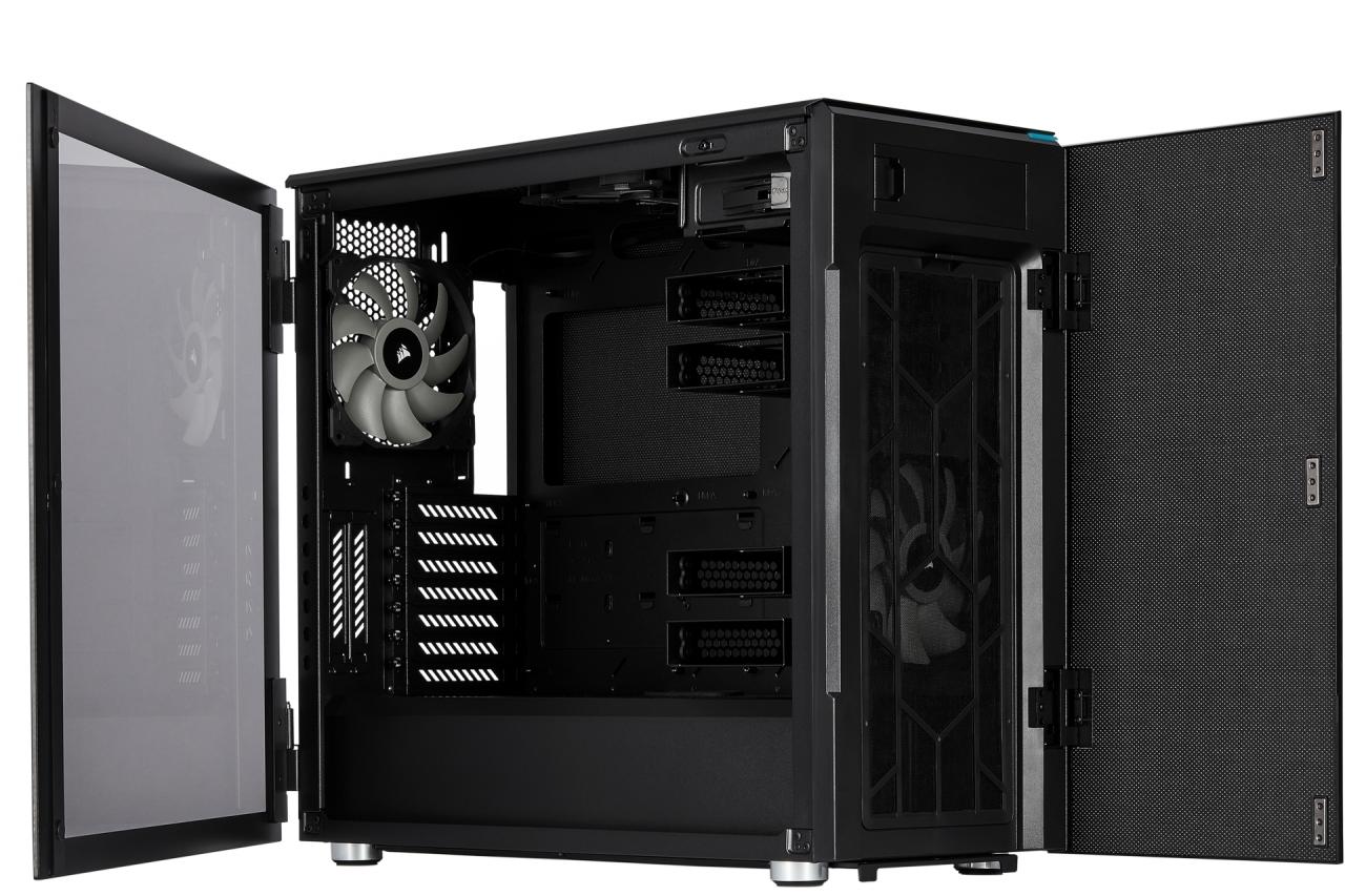 [11/03/2019] Corsair Carbide 678C: Corsairs neues Edelgehäuse mit geringer Geräuschkulisse im Test (38)
