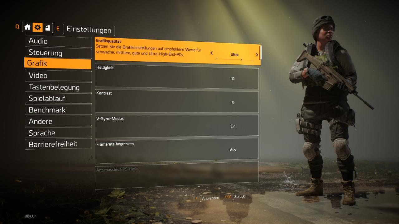 [15/03/2019] The Division 2 FINAL Grafikoptionen 1