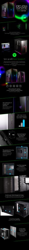 [01/03/2019] Lian Li PC-O11 Dynamic Razer Edition (21)