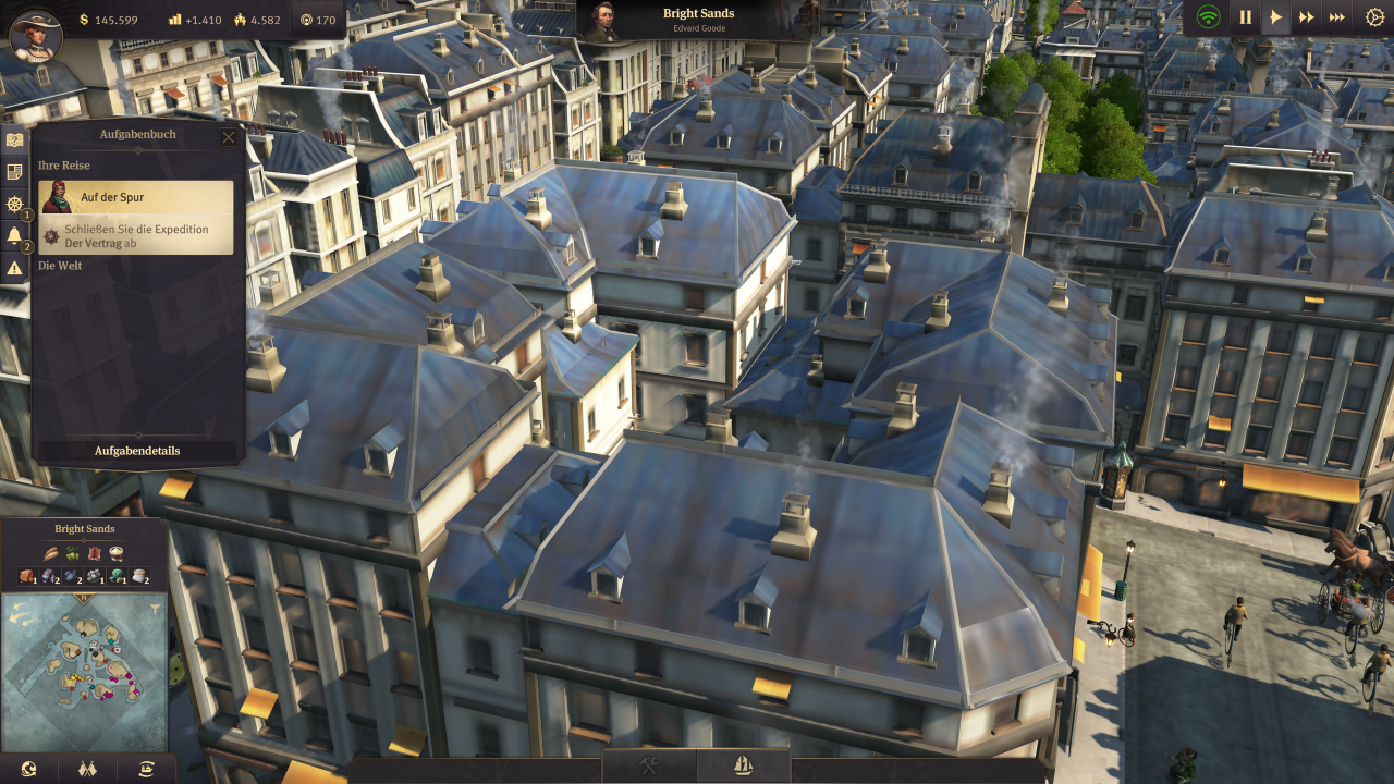 [16/04/2019] Anno 1800: Grafikkarten mit weniger als 6 GiByte Speicher zeigen häufiger träges Streaming mit Texturschwund als Modelle mit größerem Speicher.