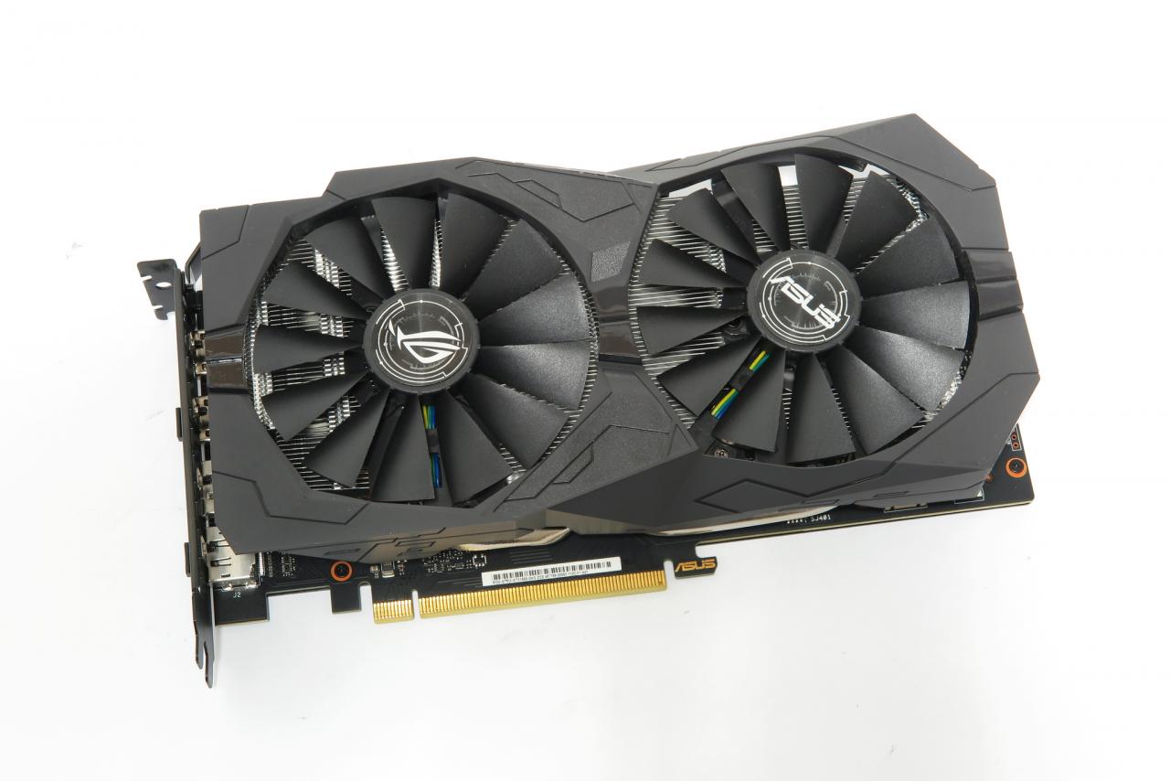[18/04/2019] Asus Geforce GTX 1650 Strix O4G: Werkseitige Übertaktung, starker Dual-Slot-Kühler, 85 Watt TDP (111 % = 95 Watt maximal).