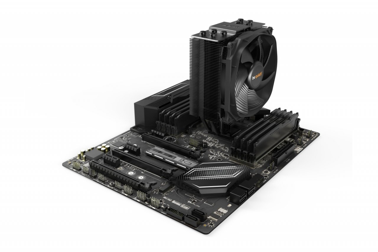 [30/04/2019] Be quiet Dark Rock Slim: Schmaler CPU-Kühler für hohe RAM-Kompatibilität (3)