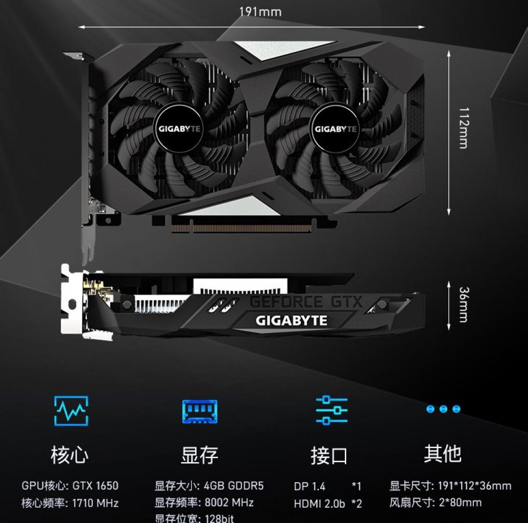 [22/04/2019] Gigabyte GTX 1650 OC