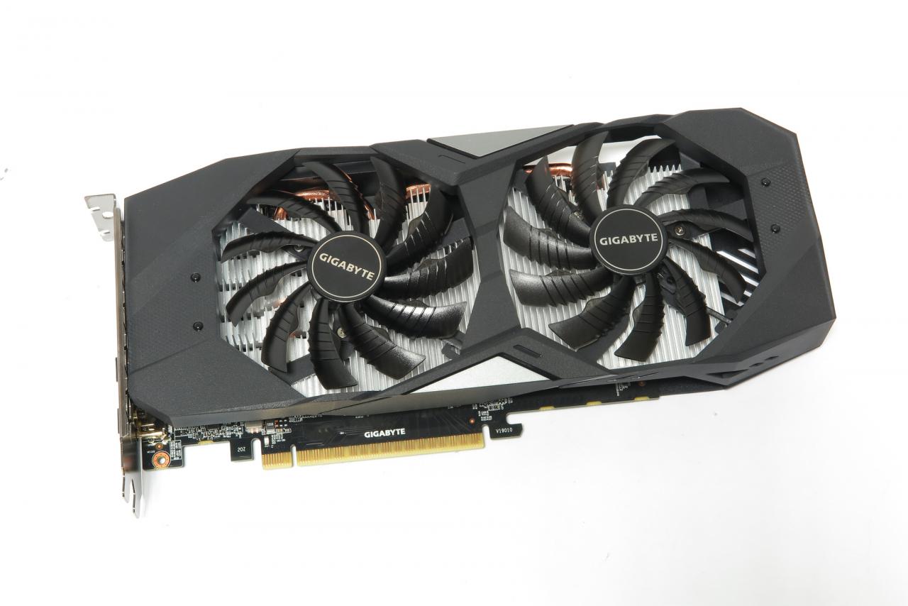 [18/04/2019] Gigabyte Geforce GTX 1650 Gaming OC 4G: Werkseitige Übertaktung, langer Dual-Slot-Kühler, Kunststoff-Backplate, 75 Watt TDP (140 % = 105 Watt maximal).