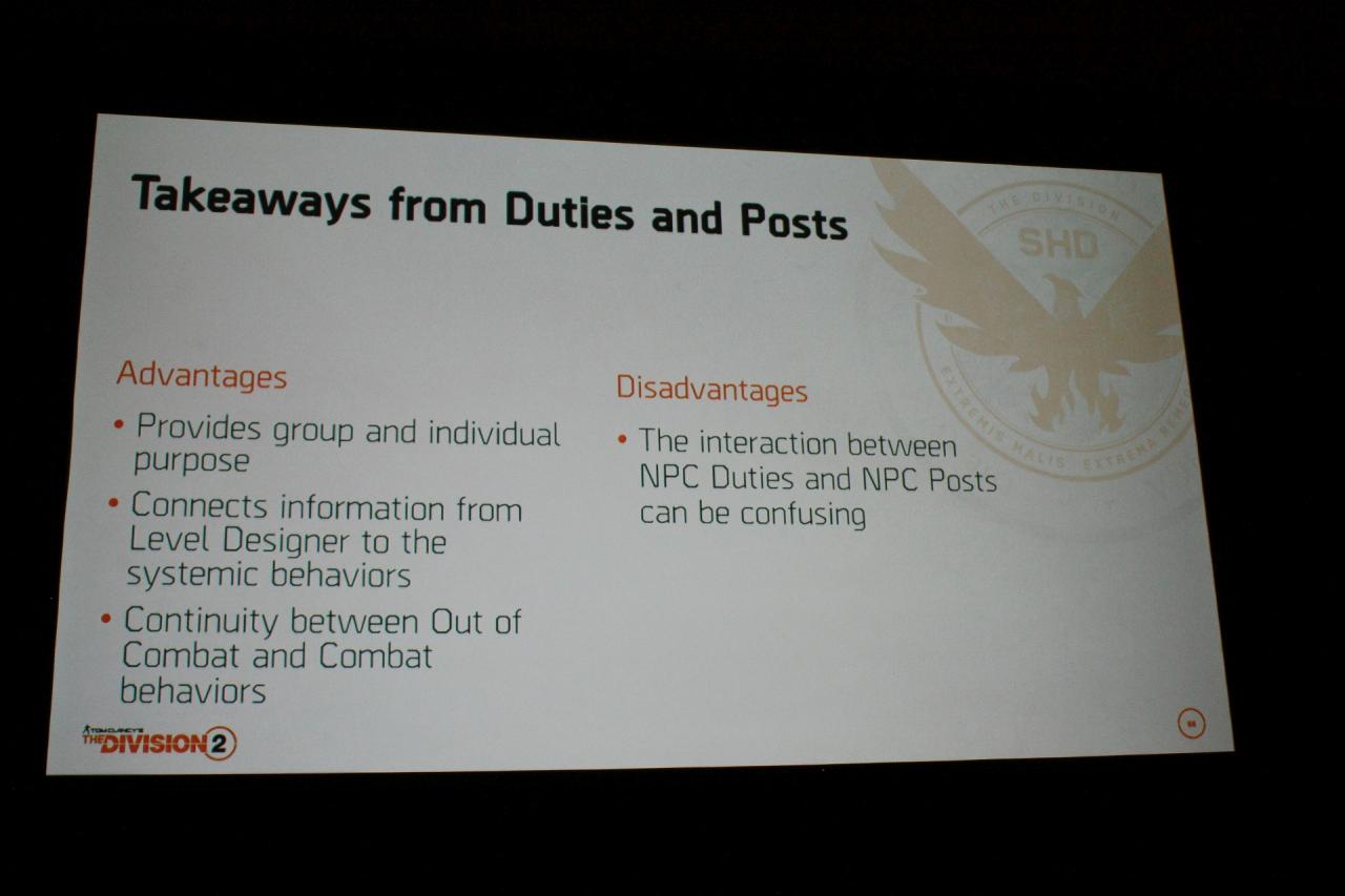 [01/04/2019] The Division 2 auf der GDC 2019: Schlauere NPCs für mehr Realismus (11)