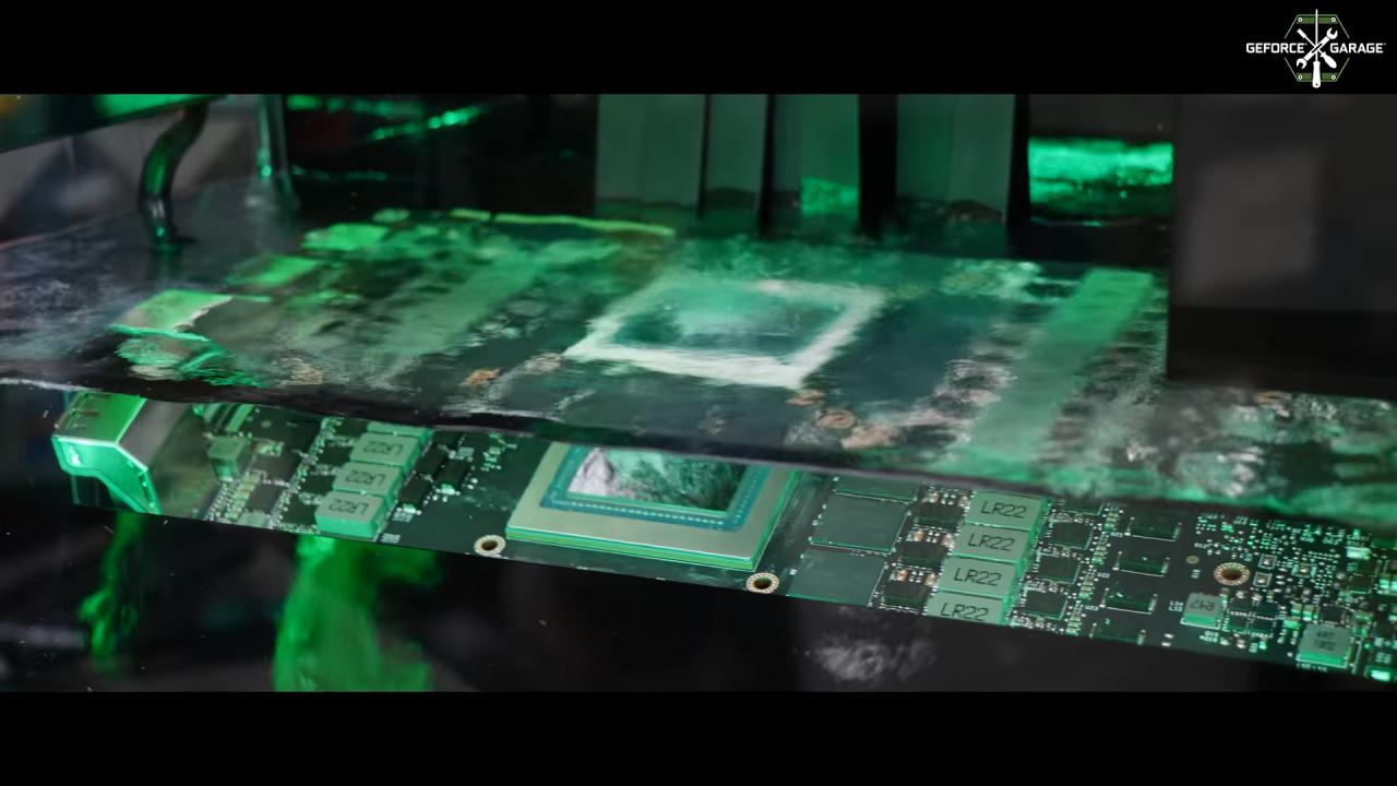 [26/04/2019] Aqua Exhalare 2.0 Nvidia Edition: der8auer versenkt Titan RTX