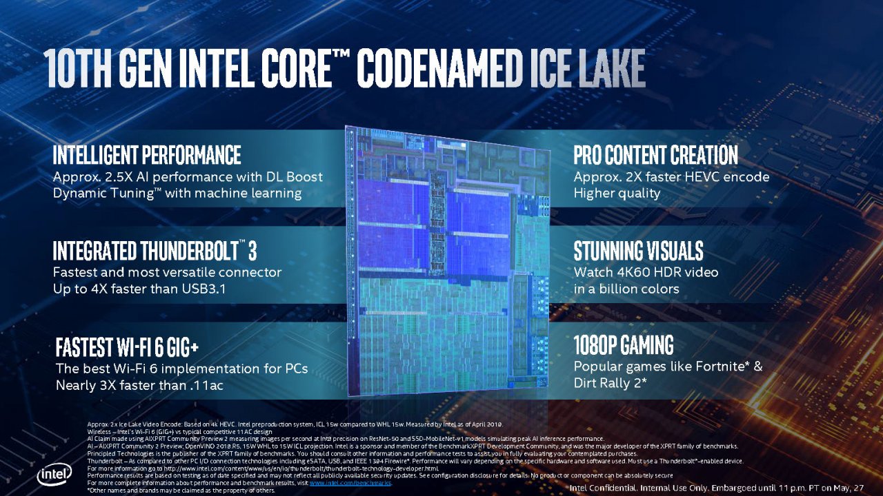 [28/05/2019] Intel Ice Lake: 10-nm-Prozessoren mit 18 Prozent mehr IPC (1)