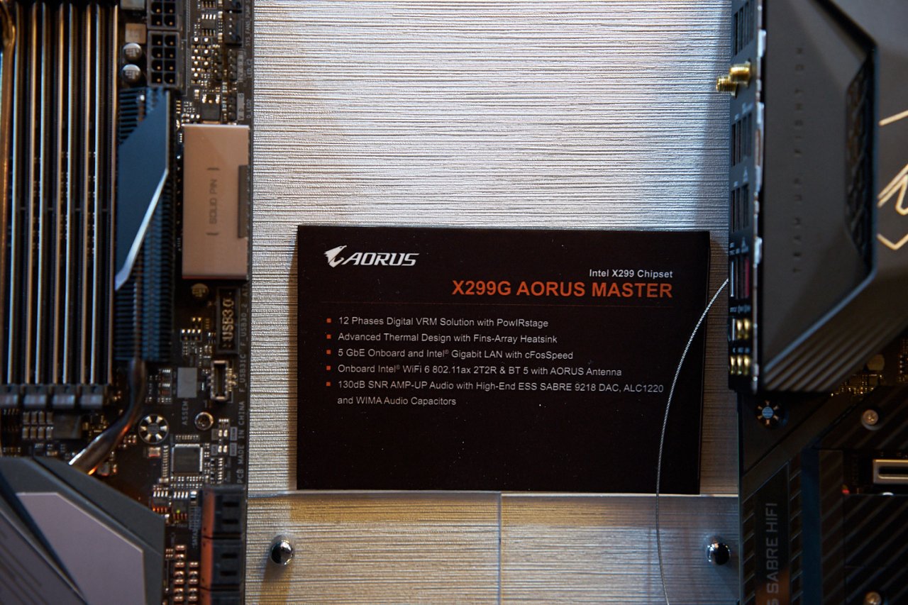 [30/05/2019] Gigabyte X299G Aorus Master 6