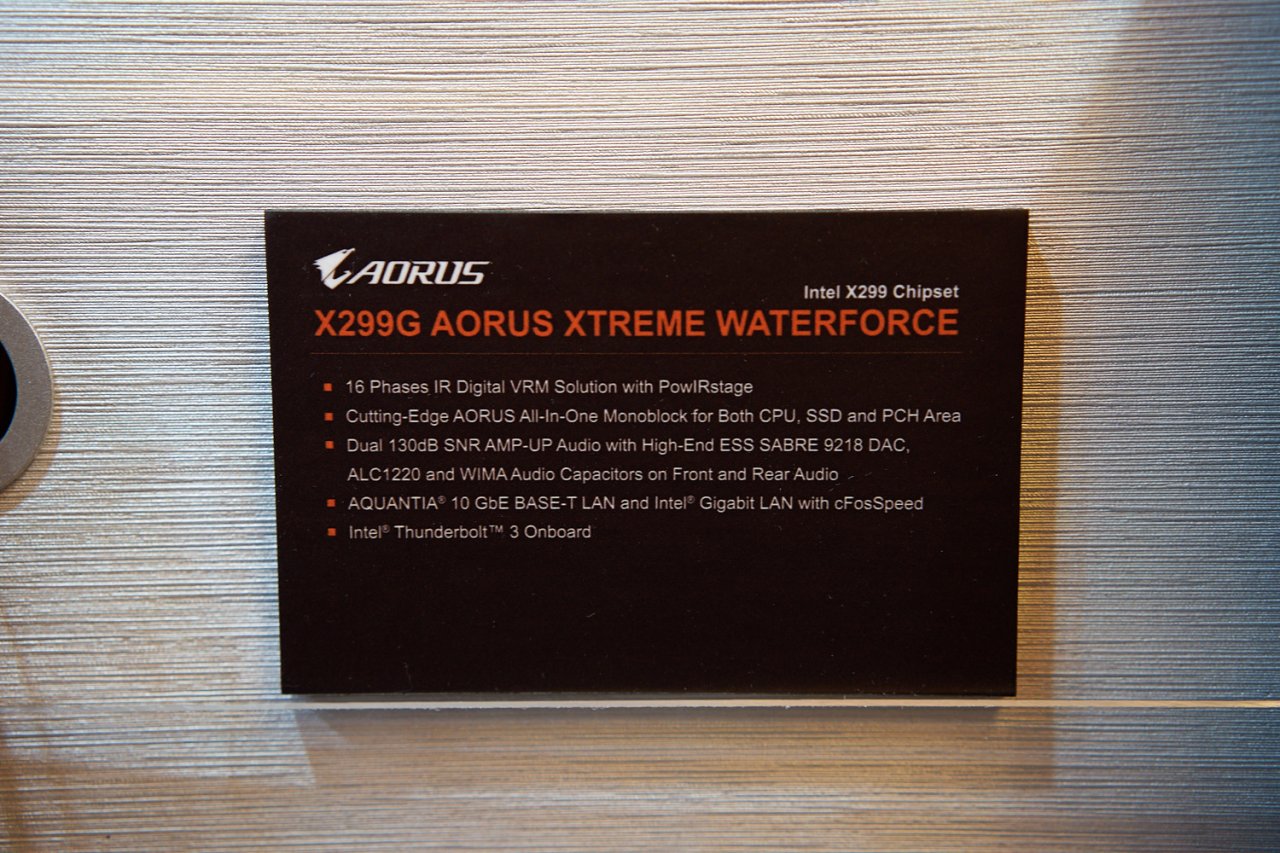 [30/05/2019] Gigabyte X299G Aorus Xtreme Waterforce 4 