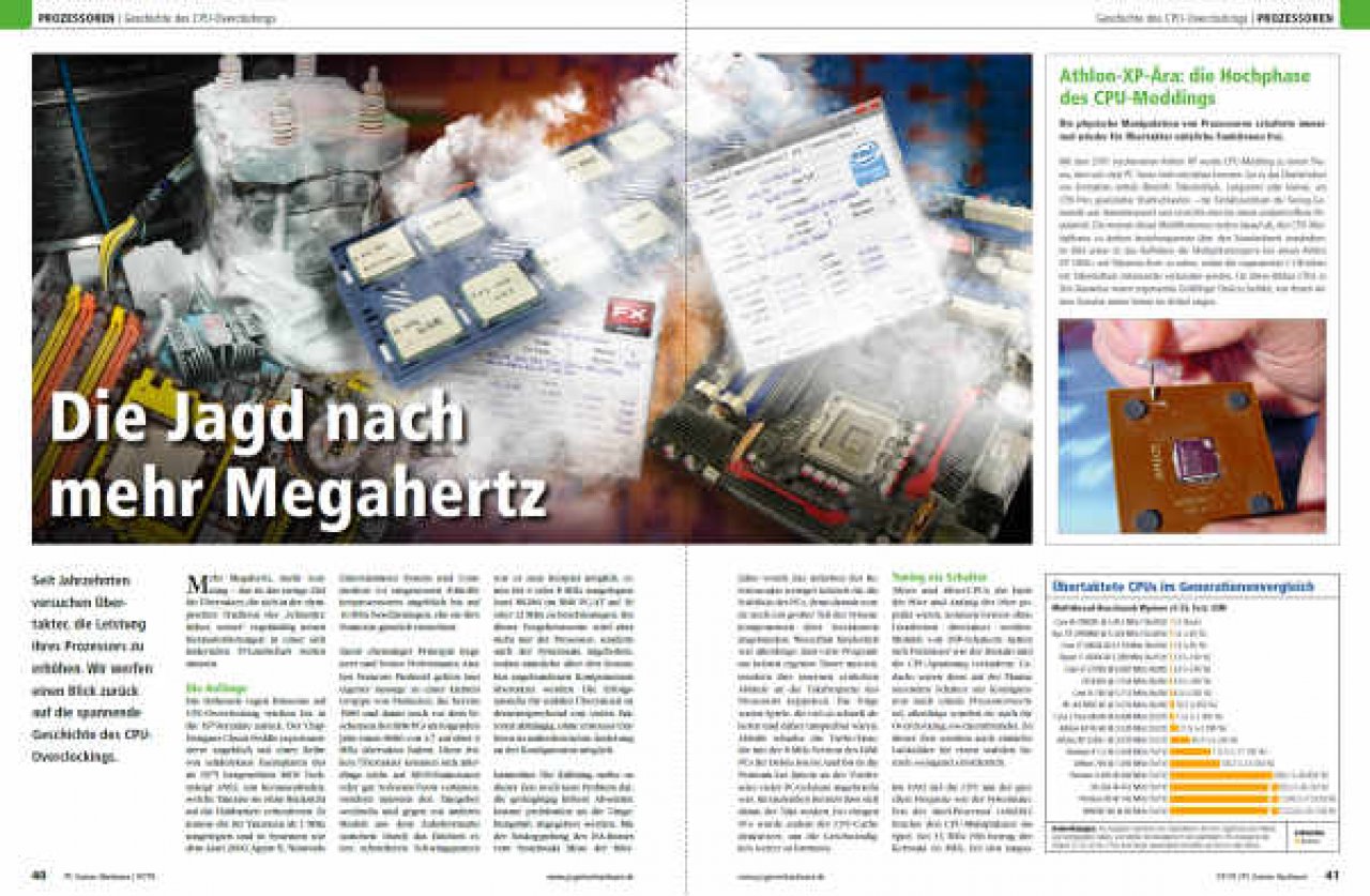 [27/05/2019] PCGH Ausgabe #225 07/2019:&nbsp; Info: Geschichte des CPU-Overclockings
