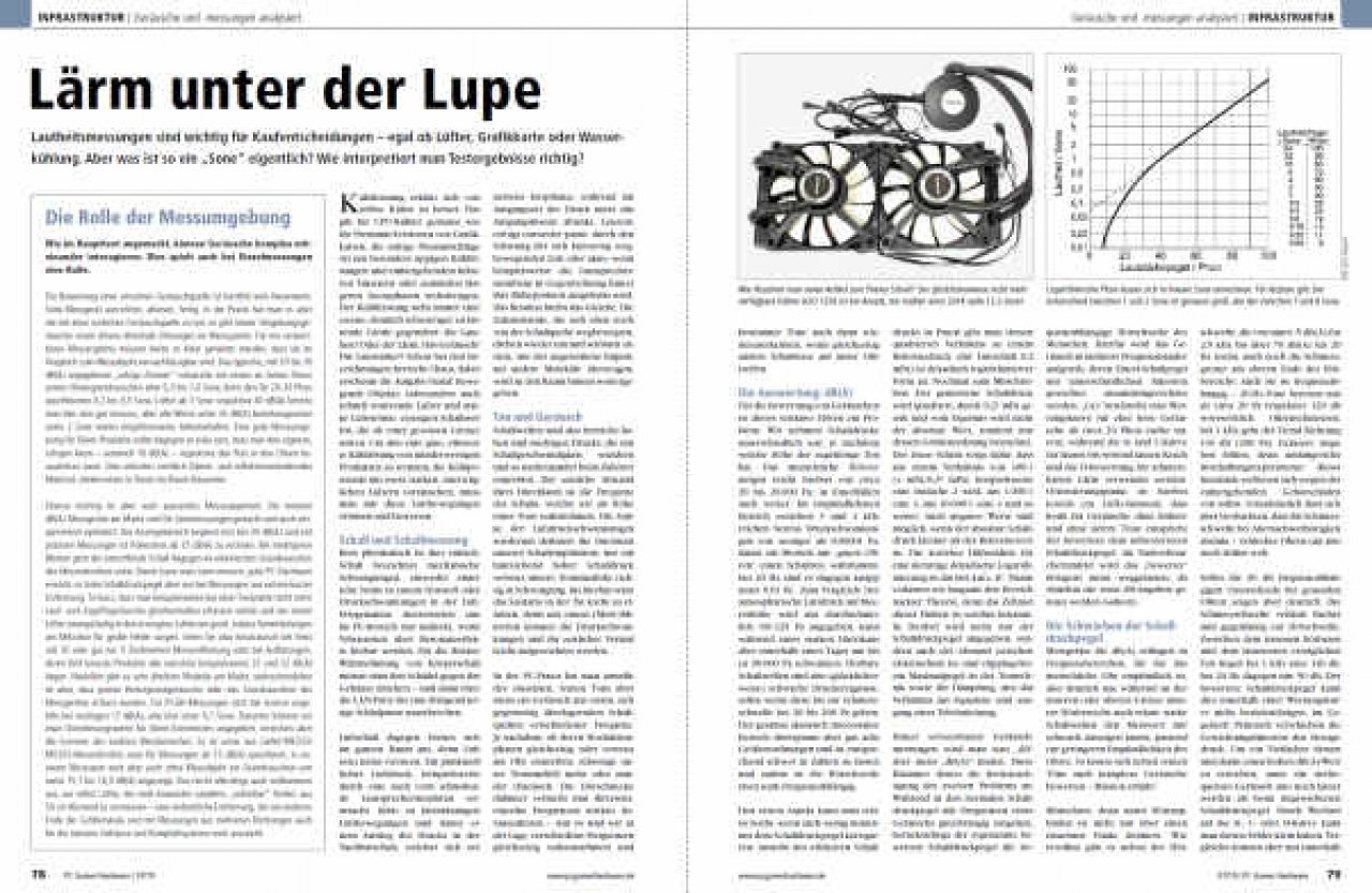 [27/05/2019] PCGH Ausgabe #225 07/2019:&nbsp;Praxis: Geräusche und -messungen