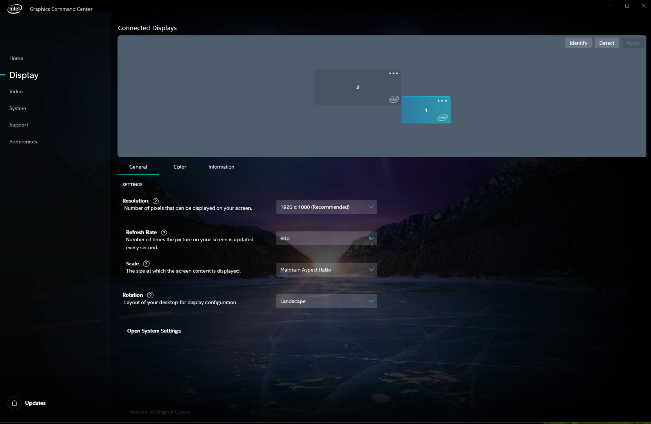 [31/05/2019] Intel Graphics Command Center&nbsp;1.100.1241.0 (1)