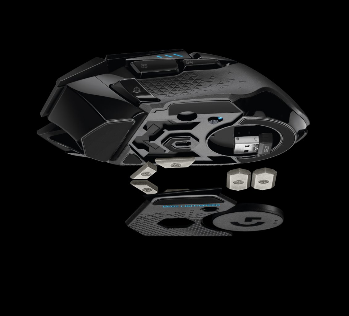 [09/05/2019] Logitech G502 Lightspeed: Kabellose Neuauflage mit Powerplay (1)
