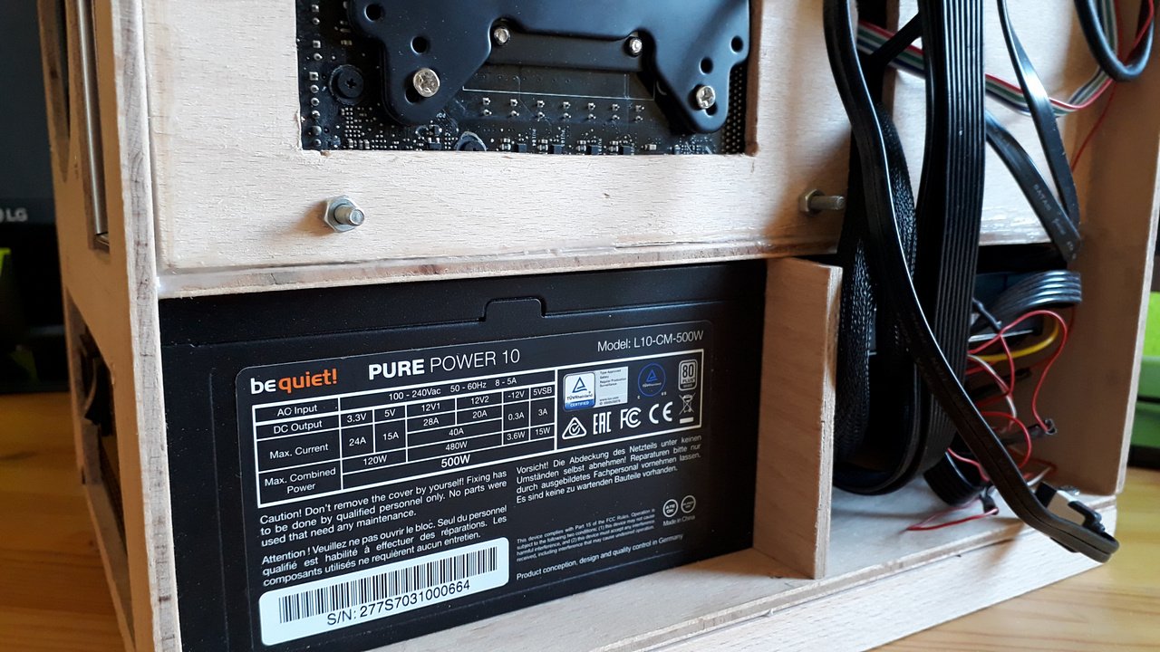 [18/05/2019] Der achte Kritikpunkt von TheGermanEngineer: keine echten Abstandshalter für das Mainboard