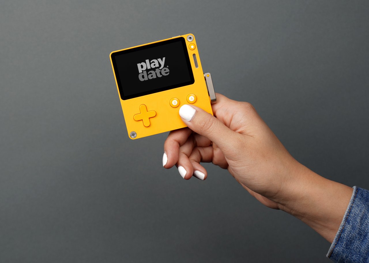 [24/05/2019] Playdate: Mini-Handheld mit Kurbel als Steuerung angekündigt