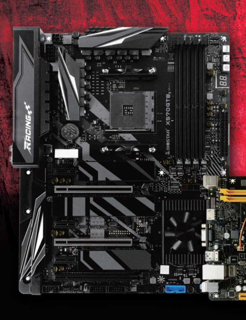 [13/05/2019] Ryzen 3000: Biostar X570 Racing GT8 mit drei M.2-Slots, aktiver Kühlung und DDR4-4000 (2)