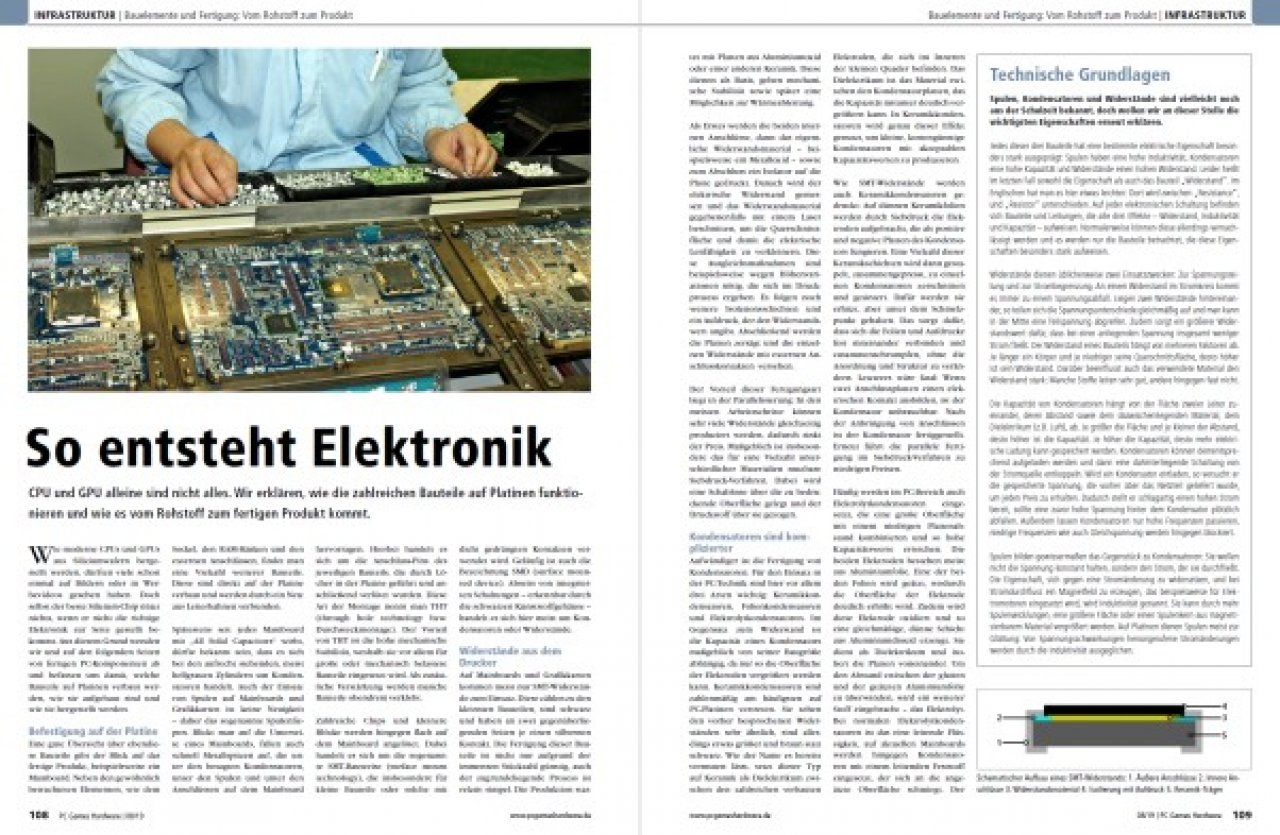 [24/06/2019] PCGH #226 08/2019: So entsteht Elektronik