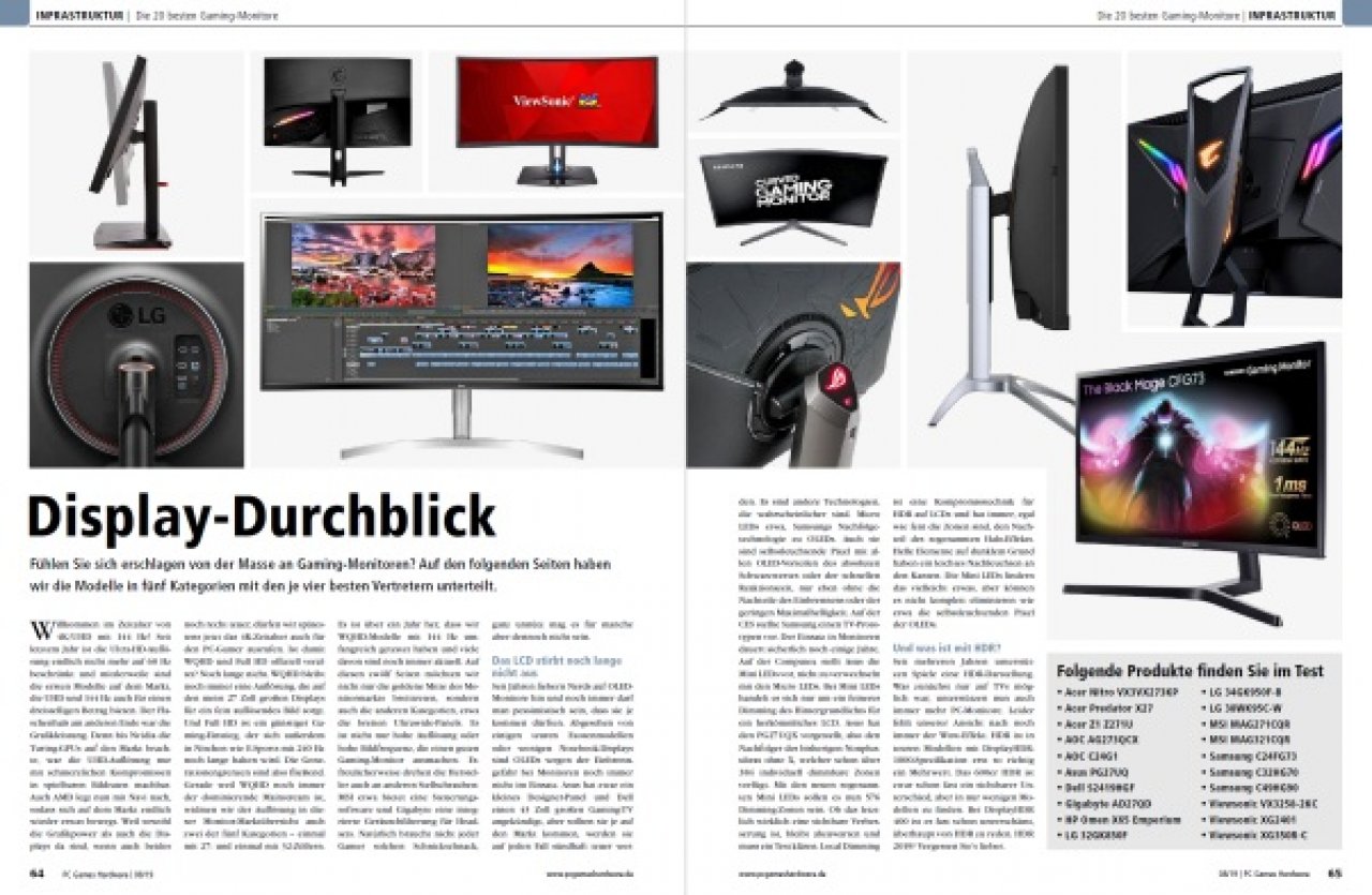 [24/06/2019] PCGH #226 08/2019: Display-Durchblick