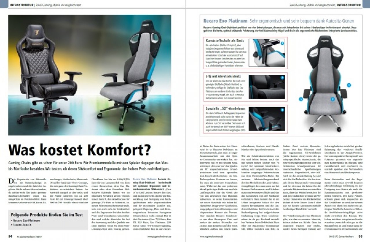 [24/06/2019] PCGH #226 08/2019: Was kostet Komfort?