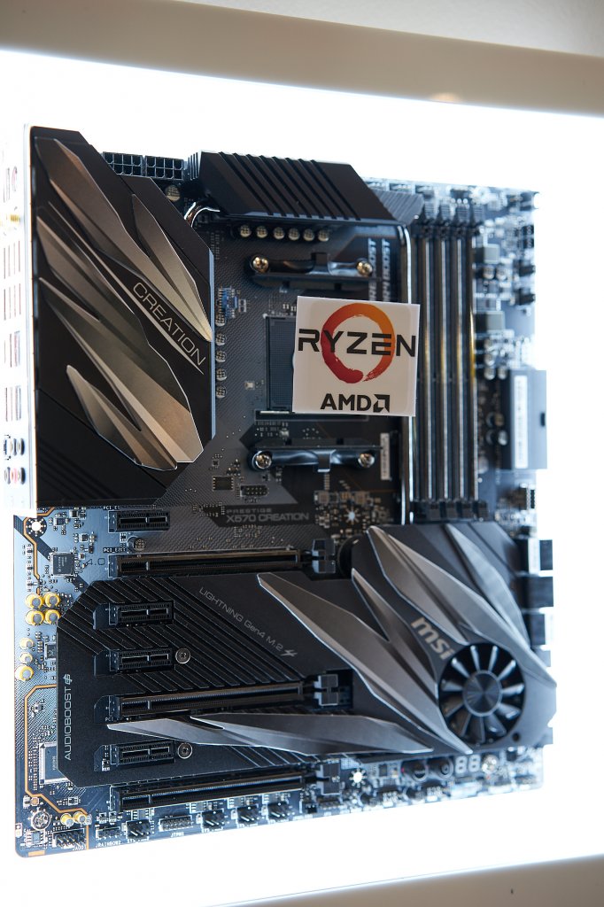 [04/06/2019] MSI Prestige X570 Creation: Mainboard-Flaggschiff für Ryzen 3000 mit 12 × USB 3.1 hinten (4)