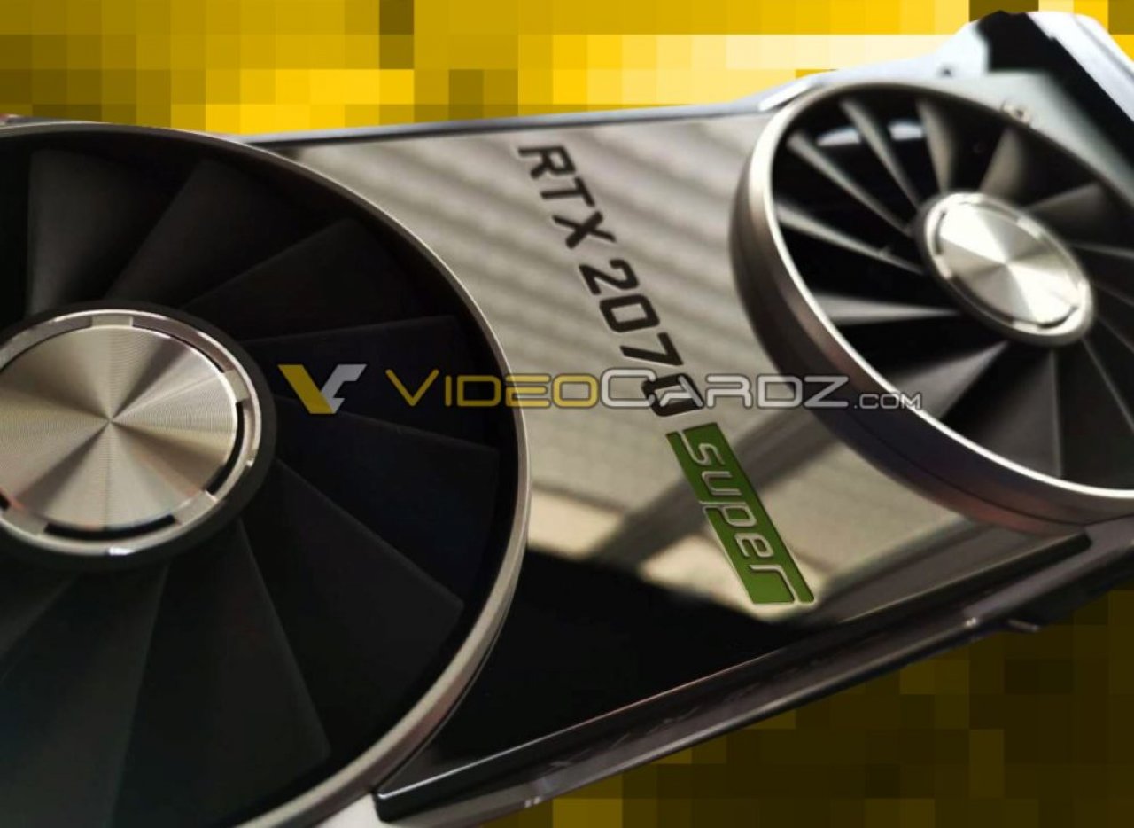[27/06/2019] Viideocardz mit dem Bild einer Geforce RTX 2070 Super