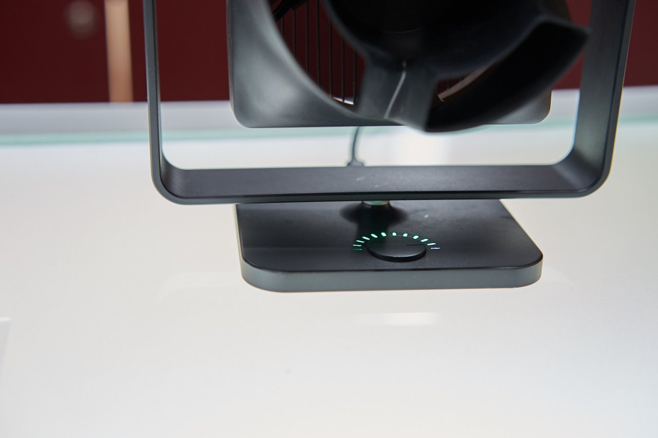 [04/06/2019] Noctua auf der Computex: Tischventilator mit NF-A12x25 (3)
