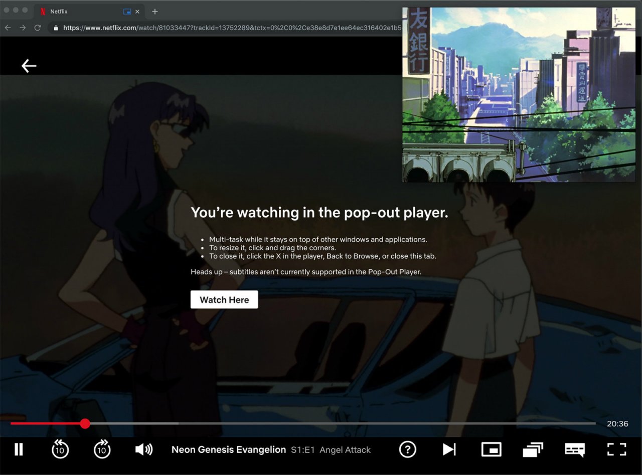 [23/06/2019] Netflix neben der Arbeit: Neues Pop-out-Fenster in der Testphase (1)