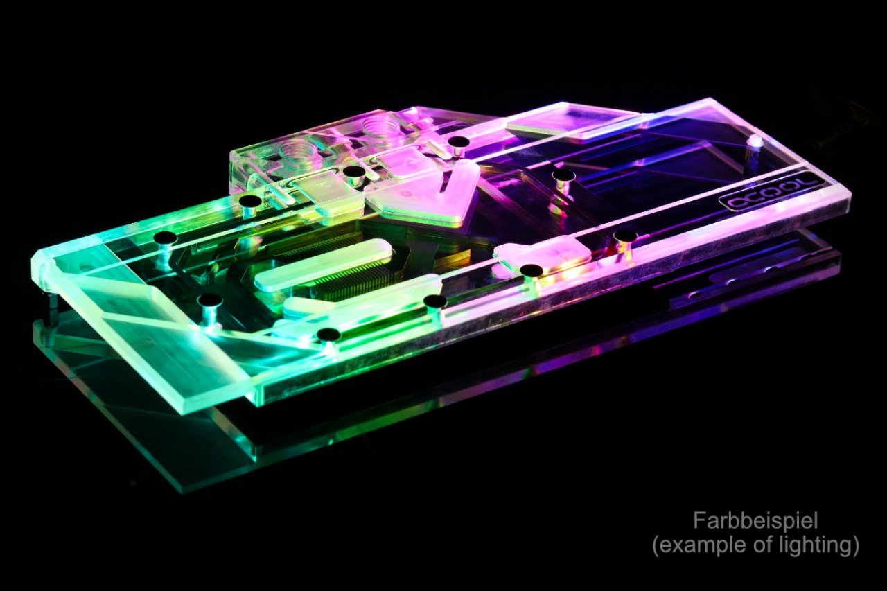 [31/07/2019] Alphacool Eisblock Aurora Plexi GPX: Neuer Wasserkühler für AMD Radeon RX 5700 (XT) und Co. (5)